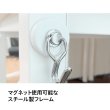 画像9: シンプルワークデスク　ホワイト／木目柄 ※法人様限定商品です (9)